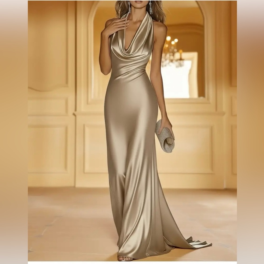 Gold Evening Gown